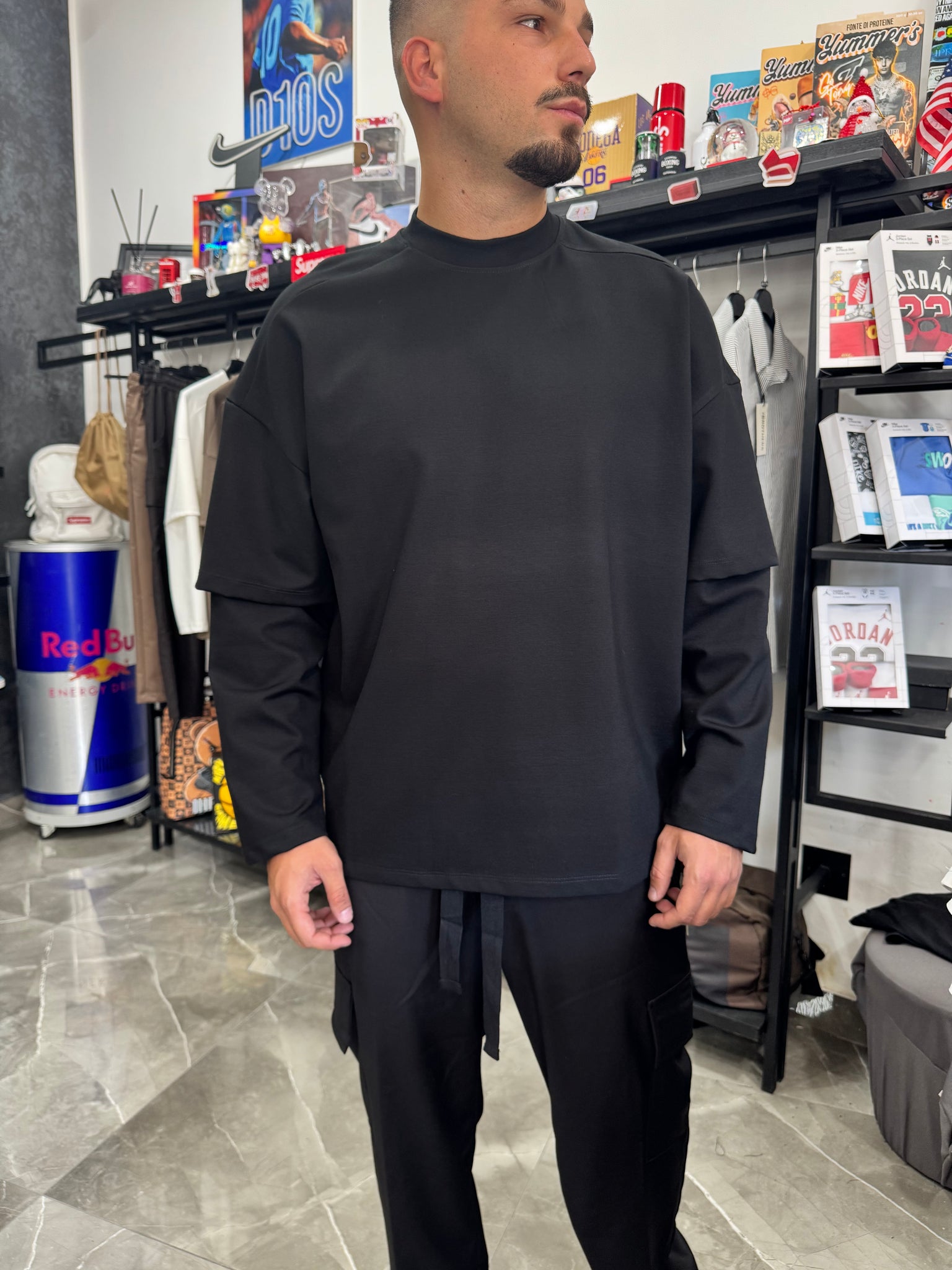 T-shirt Manica Lunga doppia