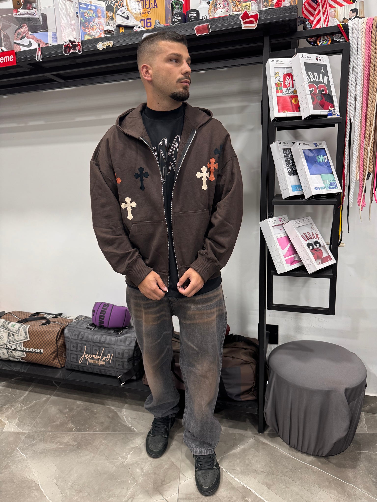 Felpa ZIP CRO