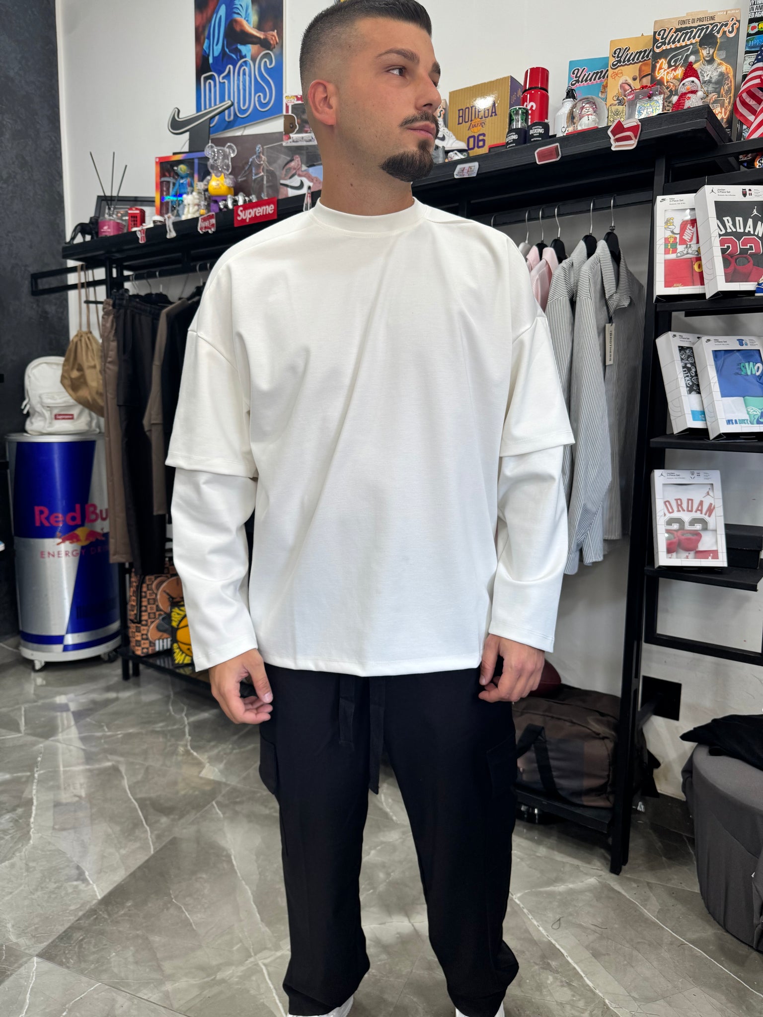 T-shirt Manica Lunga doppia