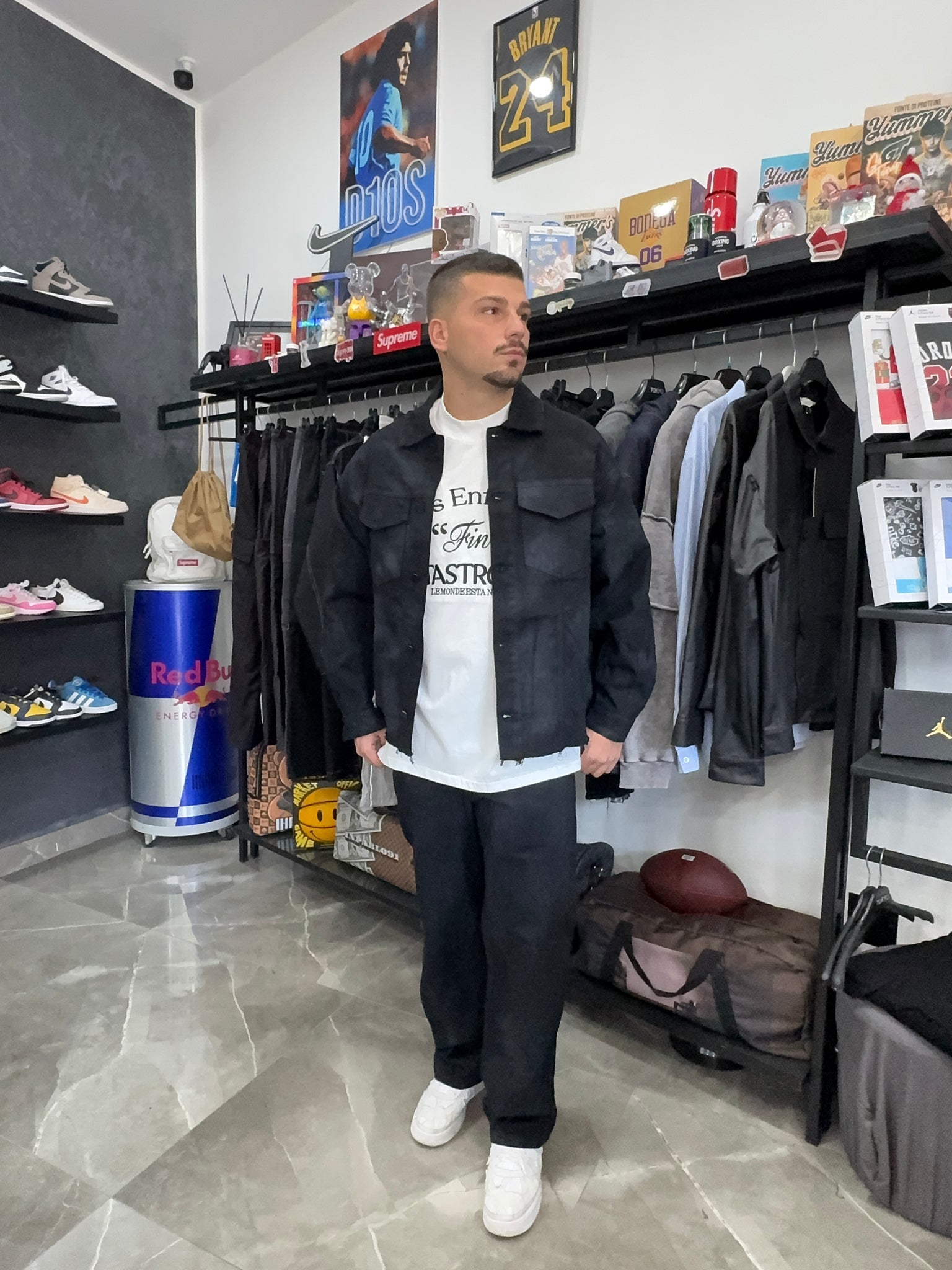 Coordinato jeans sfuma