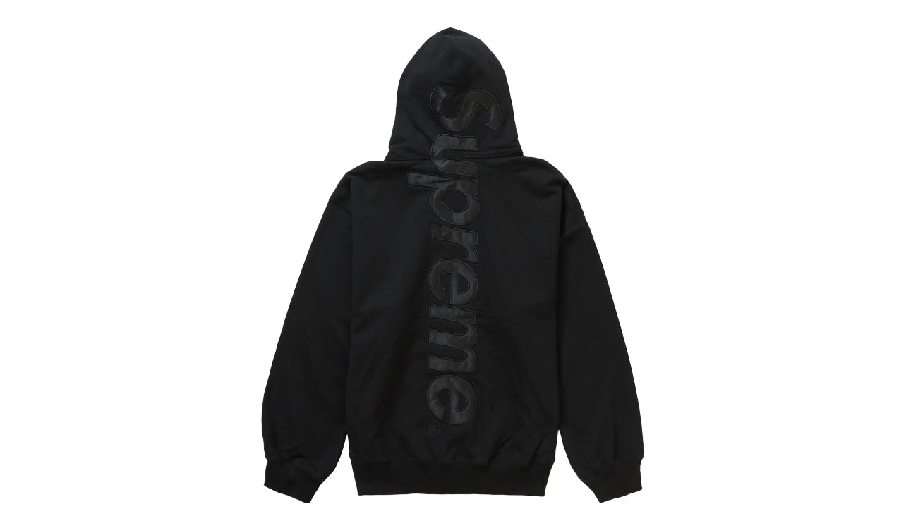 Supreme Satin Appliqué Hooded Sweatshirt (FW23)